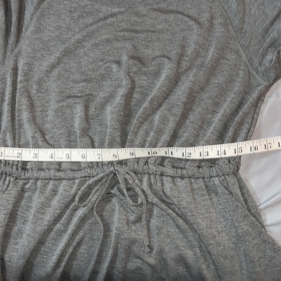 Torrid plus size grey and blue Ombre sweatshirt dress. Size 0 - Picture 14 of 14